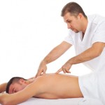 Shiatsu-massage by male massage therapist