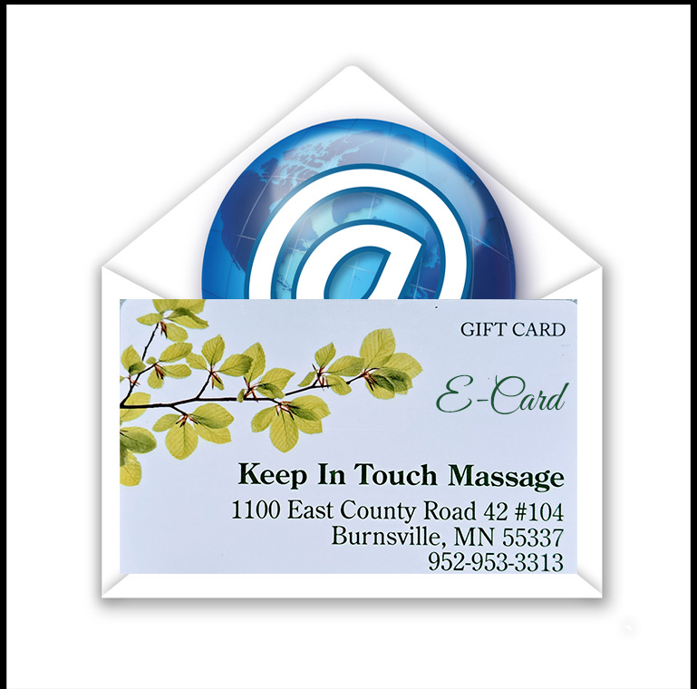  E-Gift Card: 60 Minute Massage E-Gift Card